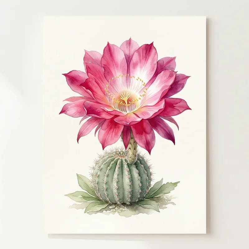 仙人掌花
