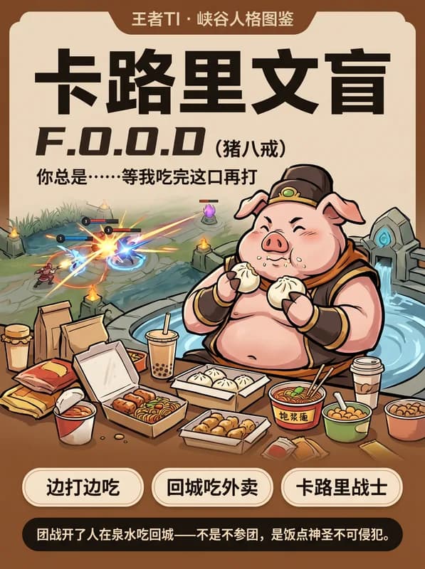边打边吃
