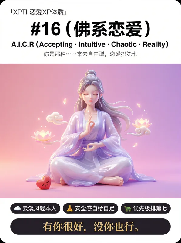 戒爱大师形象