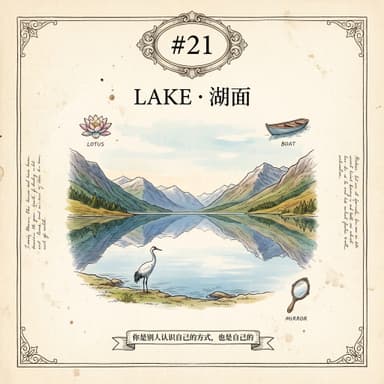 湖面