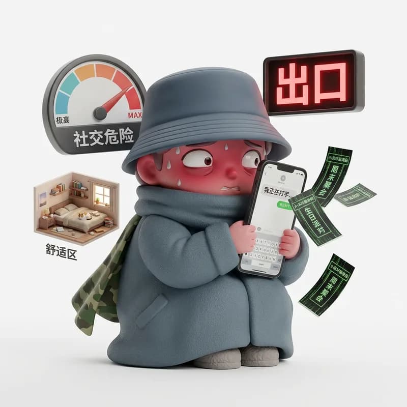 社恐晚期