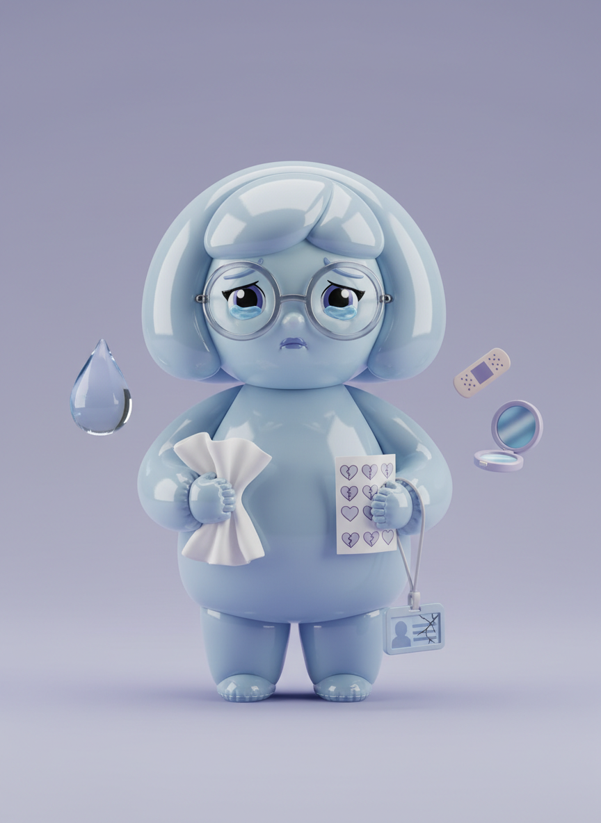 碎了又粘的打工人